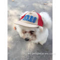 Moda perro mascota deportes gorra sombreros